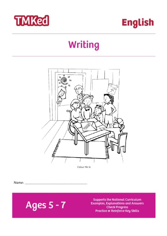 Key stage 1 Literacy Writing Worksheets for kids - writing, printable workbook, 5-7 years